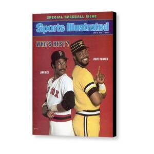 Boston Red Sox Jim Rice And Pittsburgh Pirates Dave Parker Sports Illustrated Cover Canvas Print by Sports Illustrated Boston Red Sox Jim Rice And Pittsburgh Pirates Dave Parker Sports Illustrated Cover Canvas Print by Sports Illustrated