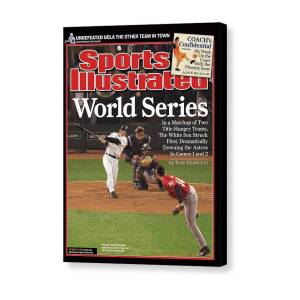 Chicago White Sox Scott Podsednik, 2005 World Series Sports Illustrated Cover Canvas Print by Sports Illustrated Chicago White Sox Scott Podsednik, 2005 World Series Sports Illustrated Cover Canvas Print by Sports Illustrated