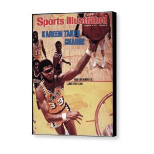 Los Angeles Lakers Kareem Abdul-jabbar Sports Illustrated Cover Canvas Print by Sports Illustrated