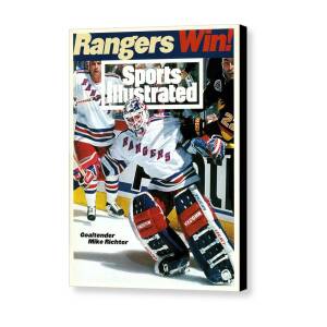 New York Rangers Goalie Mike Richter, 1994 Nhl Stanley Cup Sports Illustrated Cover Canvas Print by Sports Illustrated