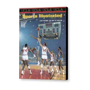 Ucla Lew Alcindor, 1968 Ncaa Semifinals Sports Illustrated Cover Canvas Print by Sports Illustrated