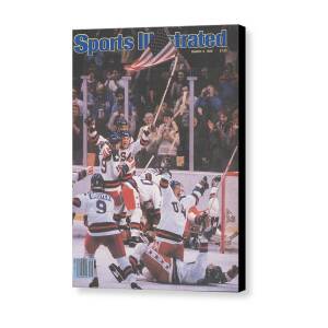 Usa Hockey, 1980 Winter Olympics Sports Illustrated Cover Canvas Print by Sports Illustrated