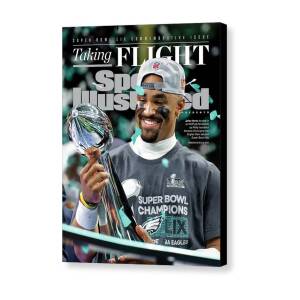 Philadelphia Eagles Super Bowl LIX Championship Cover Featuring Jalen Hurts Canvas Print by Sports Illustrated Philadelphia Eagles Super Bowl LIX Championship Cover Featuring Jalen Hurts Canvas Print by Sports Illustrated