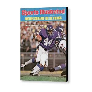 Minnesota Vikings Chuck Foreman... Sports Illustrated Cover Canvas Print by Sports Illustrated Minnesota Vikings Chuck Foreman... Sports Illustrated Cover Canvas Print by Sports Illustrated