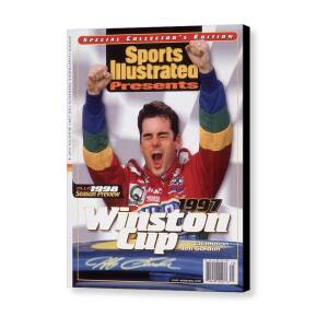 Jeff Gordon, 1997 Winston Cup Champion Sports Illustrated Cover Canvas Print by Sports Illustrated Jeff Gordon, 1997 Winston Cup Champion Sports Illustrated Cover Canvas Print by Sports Illustrated