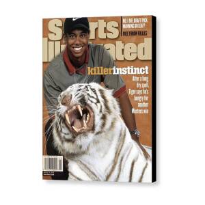 Tiger Woods, 1998 Masters Preview Sports Illustrated Cover Canvas Print by Sports Illustrated