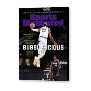 Bubble-icious Los Angeles Lakers NBA Championship Sports Illustrated Cover Canvas Print by Sports Illustrated Bubble-icious Los Angeles Lakers NBA Championship Sports Illustrated Cover Canvas Print by Sports Illustrated