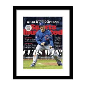 Chicago Cubs, 2016 World Series Champions Sports Illustrated Cover #3 Framed Print by Sports Illustrated Chicago Cubs, 2016 World Series Champions Sports Illustrated Cover #3 Framed Print by Sports Illustrated