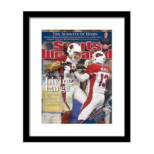 Arizona Cardinals Larry Fitzgerald, 2009 Nfc Divisional Sports Illustrated Cover Framed Print by Sports Illustrated Arizona Cardinals Larry Fitzgerald, 2009 Nfc Divisional Sports Illustrated Cover Framed Print by Sports Illustrated