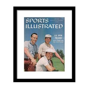 Arnold Palmer, Ken Venturi, And Dow Finsterwald, Golf Sports Illustrated Cover Framed Print by Sports Illustrated Arnold Palmer, Ken Venturi, And Dow Finsterwald, Golf Sports Illustrated Cover Framed Print by Sports Illustrated