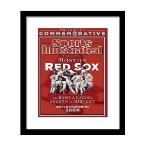 Boston Red Sox Vs St. Louis Cardinals, 2004 World Series Sports Illustrated Cover Framed Print by Sports Illustrated Boston Red Sox Vs St. Louis Cardinals, 2004 World Series Sports Illustrated Cover Framed Print by Sports Illustrated