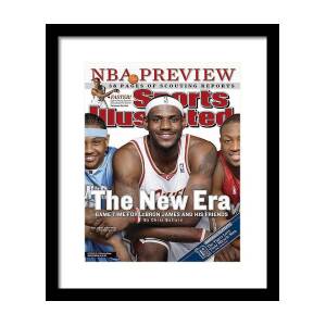 Cleveland Cavaliers LeBron James Sports Illustrated Cover Framed Print by Sports Illustrated Cleveland Cavaliers LeBron James Sports Illustrated Cover Framed Print by Sports Illustrated