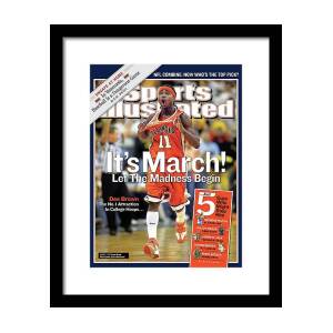 Its March Let The Madness Begin Sports Illustrated Cover Framed Print by Sports Illustrated Its March Let The Madness Begin Sports Illustrated Cover Framed Print by Sports Illustrated