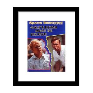 Jack Nicklaus And Arnold Palmer, Golf Sports Illustrated Cover Framed Print by Sports Illustrated Jack Nicklaus And Arnold Palmer, Golf Sports Illustrated Cover Framed Print by Sports Illustrated