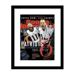 New England Patriots, Super Bowl Liii Champions Sports Illustrated Cover Framed Print by Sports Illustrated New England Patriots, Super Bowl Liii Champions Sports Illustrated Cover Framed Print by Sports Illustrated