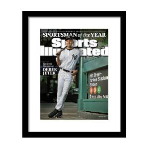 New York Yankees Derek Jeter, 2009 Sportsman Of The Year Sports Illustrated Cover Framed Print by Sports Illustrated New York Yankees Derek Jeter, 2009 Sportsman Of The Year Sports Illustrated Cover Framed Print by Sports Illustrated