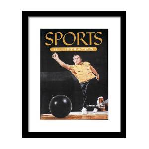 Steve Nagy, 1955 All Star Bowling Tourament Sports Illustrated Cover Framed Print by Sports Illustrated Steve Nagy, 1955 All Star Bowling Tourament Sports Illustrated Cover Framed Print by Sports Illustrated