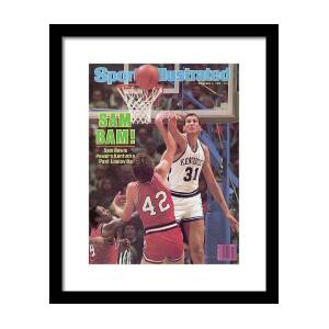 University Of Kentucky Sam Bowie Sports Illustrated Cover Framed Print by Sports Illustrated University Of Kentucky Sam Bowie Sports Illustrated Cover Framed Print by Sports Illustrated