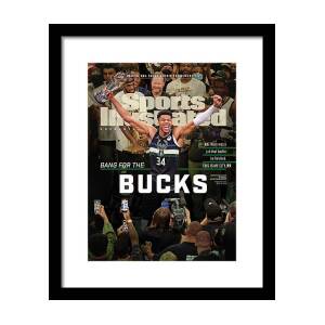 2021 Milwaukee Bucks NBA Championship Issue Cover Framed Print by Sports Illustrated 2021 Milwaukee Bucks NBA Championship Issue Cover Framed Print by Sports Illustrated