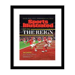 Can't Stop the Reign - Kansas City Chiefs, Super Bowl LVIII Champions Issue Cover Framed Print by Sports Illustrated Can't Stop the Reign - Kansas City Chiefs, Super Bowl LVIII Champions Issue Cover Framed Print by Sports Illustrated