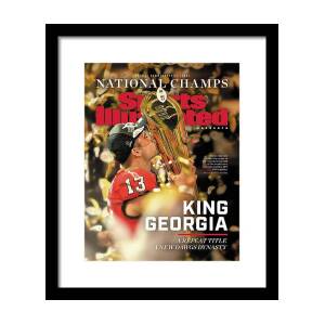 University of Georgia, 2023 NCAA Football Championship Commemorative Issue Cover Framed Print by Sports Illustrated University of Georgia, 2023 NCAA Football Championship Commemorative Issue Cover Framed Print by Sports Illustrated