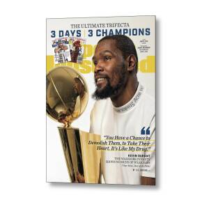 The Ultimate Trifecta 3 Days, 3 Champions Sports Illustrated Cover #2 Metal Print by Sports Illustrated The Ultimate Trifecta 3 Days, 3 Champions Sports Illustrated Cover #2 Metal Print by Sports Illustrated