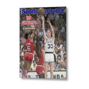 Boston Celtics Larry Bird, 1980 Nba Eastern Conference Sports Illustrated Cover Metal Print by Sports Illustrated