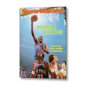 His Royal Highness Bernard King Raises The Game To A New Sports Illustrated Cover Metal Print by Sports Illustrated
