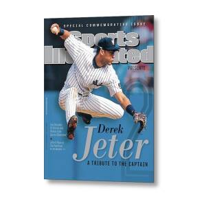 Derek Jeter A Tribute To The Captain Sports Illustrated Cover Metal Print by Sports Illustrated