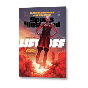 Kevin Durant Rockets Issue Cover Metal Print by Sports Illustrated