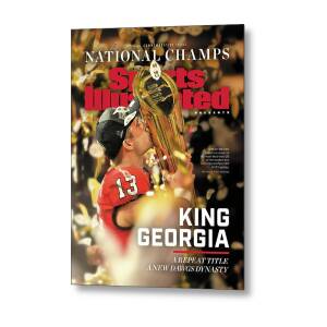 University of Georgia, 2023 NCAA Football Championship Commemorative Issue Cover Metal Print by Sports Illustrated University of Georgia, 2023 NCAA Football Championship Commemorative Issue Cover Metal Print by Sports Illustrated