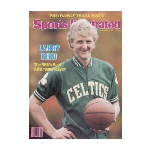 Boston Celtics Larry Bird, 1981 Nba Preview Sports Illustrated Cover Poster by Sports Illustrated