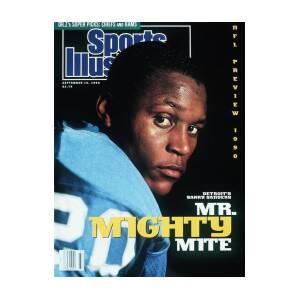 Detroit Lions Barry Sanders Sports Illustrated Cover Poster by Sports Illustrated