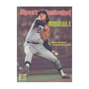 Los Angeles Dodgers Fernando Valenzuela... Sports Illustrated Cover Poster by Sports Illustrated Los Angeles Dodgers Fernando Valenzuela... Sports Illustrated Cover Poster by Sports Illustrated