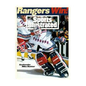 New York Rangers Goalie Mike Richter, 1994 Nhl Stanley Cup Sports Illustrated Cover Poster by Sports Illustrated