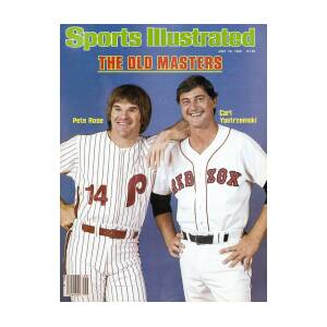 Philadelphia Phillies Pete Rose And Boston Red Sox Carl Sports Illustrated Cover Poster by Sports Illustrated