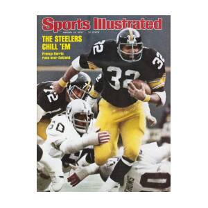Pittsburgh Steelers Franco Harris, 1976 Afc Championship Sports Illustrated Cover Poster by Sports Illustrated