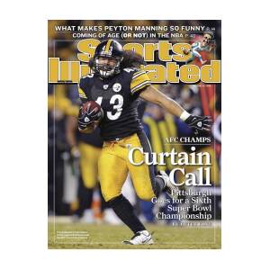 Pittsburgh Steelers Troy Polamalu, 2009 Afc Championship Sports Illustrated Cover Poster by Sports Illustrated