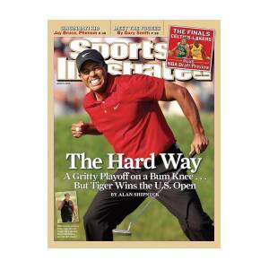 Tiger Woods, 2008 Us Open Sports Illustrated Cover Poster by Sports Illustrated Tiger Woods, 2008 Us Open Sports Illustrated Cover Poster by Sports Illustrated