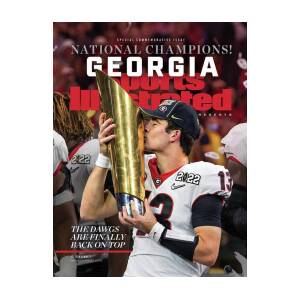 University of Georgia, 2022 NCAA Championship Issue Cover Poster by Sports Illustrated University of Georgia, 2022 NCAA Championship Issue Cover Poster by Sports Illustrated