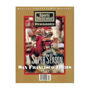 San Francisco 49ers Jerry Rice, Super Bowl Xxix Sports Illustrated Cover Poster by Sports Illustrated