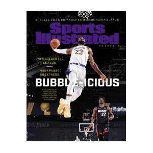Bubble-icious Los Angeles Lakers NBA Championship Sports Illustrated Cover Poster by Sports Illustrated