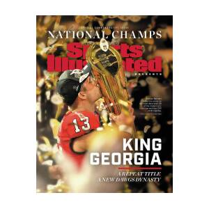 University of Georgia, 2023 NCAA Football Championship Commemorative Issue Cover Poster by Sports Illustrated University of Georgia, 2023 NCAA Football Championship Commemorative Issue Cover Poster by Sports Illustrated