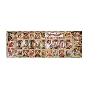 The Sistine Chapel Of Sports, 50th Anniversary Issue Sports Illustrated Cover Poster by Sports Illustrated The Sistine Chapel Of Sports, 50th Anniversary Issue Sports Illustrated Cover Poster by Sports Illustrated