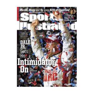 Dale Jr. Gets His Intimidator On Sports Illustrated Cover Art Print by Sports Illustrated