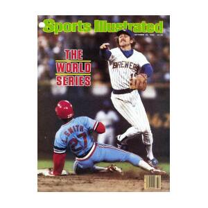 Milwaukee Brewers Robin Yount, 1982 World Series Sports Illustrated Cover Art Print by Sports Illustrated