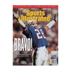 New York Giants Everson Walls, Super Bowl Xxv Sports Illustrated Cover Art Print by Sports Illustrated