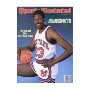 New York Knicks Patrick Ewing Sports Illustrated Cover Art Print by Sports Illustrated