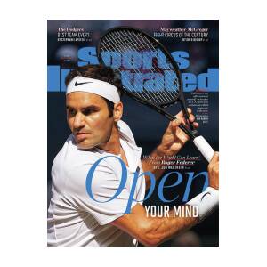 Open Your Mind What The World Can Learn From Roger Federer Sports Illustrated Cover Art Print by Sports Illustrated