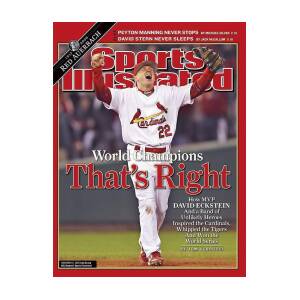 St. Louis Cardinals David Eckstein, 2006 World Series Sports Illustrated Cover Art Print by Sports Illustrated